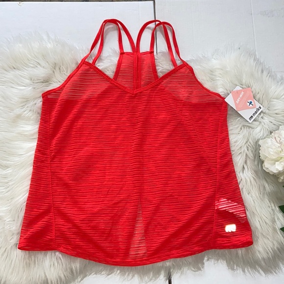Marika Women's Activewear Mesh Tank Top Workout Shirt size L - Picture 1 of 16